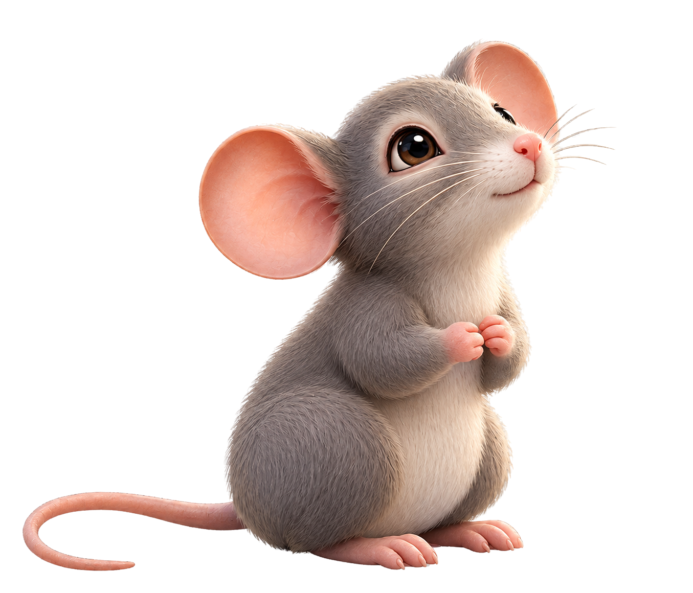 Little mouse visiting Ganesh ji