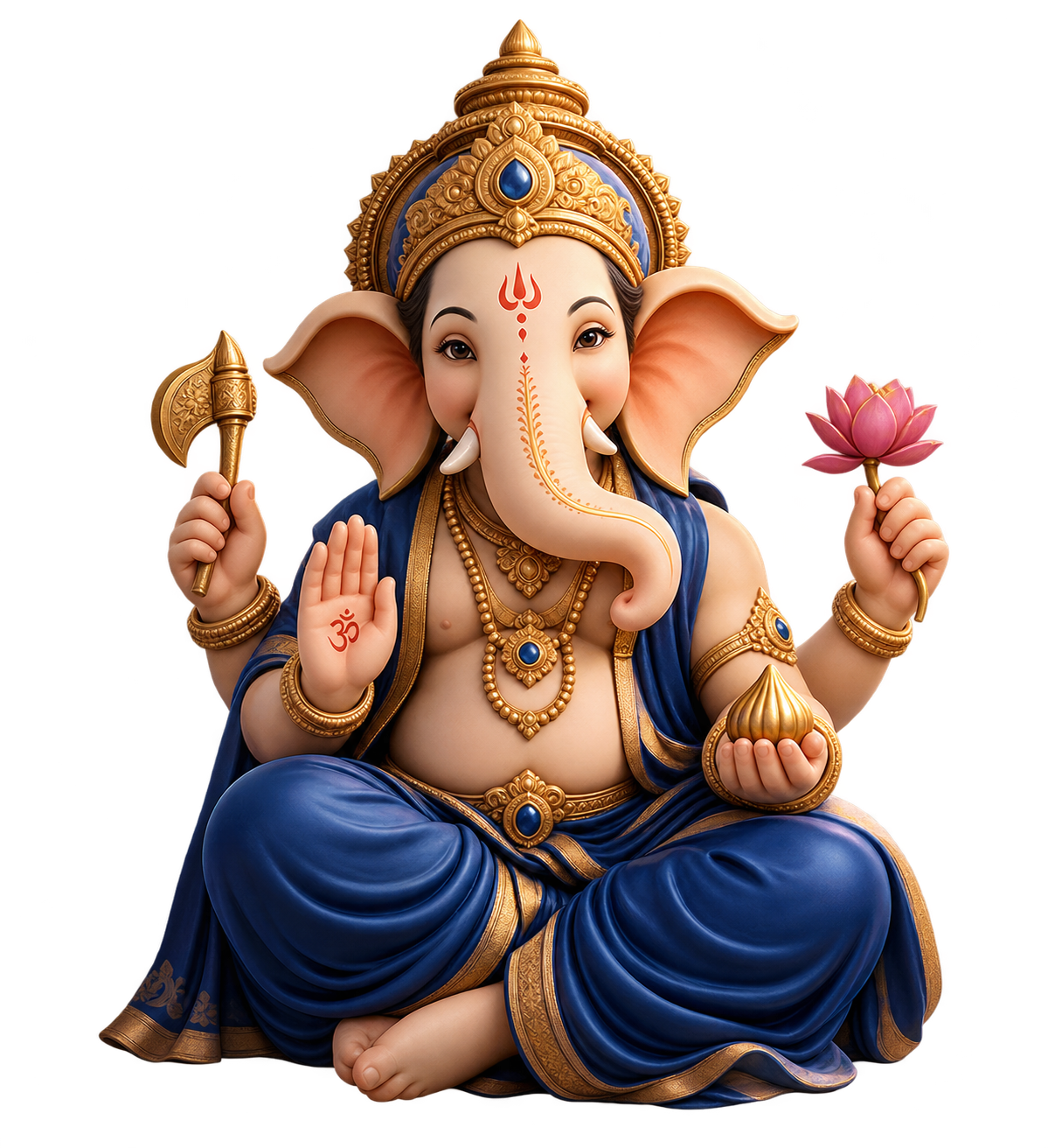 Baby Ganesh ji giving blessings